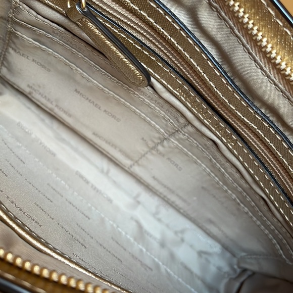 Michael Kors gold Crossbody staffino leather - Picture 9 of 15